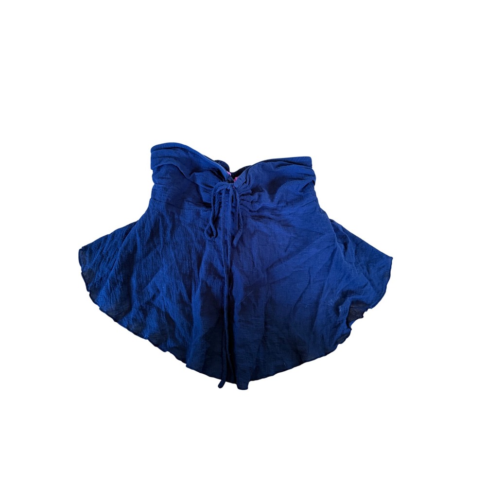 Edikted strapless navy blue‎ top